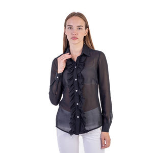 Capritouch Blouse Women size XS Black